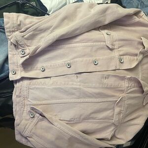 Me s Zara Light Pink Denim Jacket